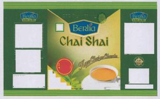 Berlia Chai Shai (label) Device mark 3413922 Trademark