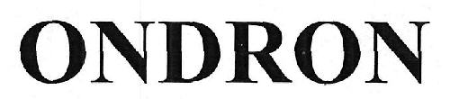 Ondron Device mark 3407059 Trademark