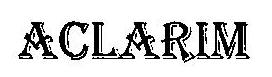 Aclarim Device mark 3429937 Trademark
