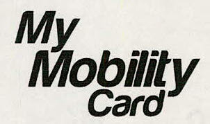 My Mobility Card Device mark 3421503 Trademark