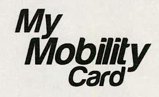 My Mobility Card Device mark 3421506 Trademark