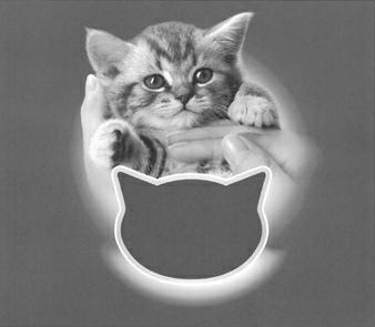 Whiskas Kitten In Hand With Cat Mask Device Device mark 3455987 Trademark