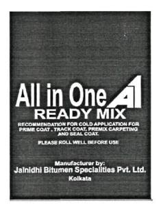 All In One, A1 (label) Device mark 3448238 Trademark