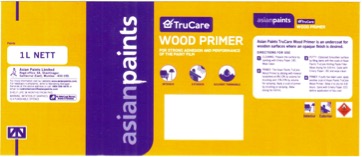 Asian Paints Trucare Wood Primer Device mark 3317294 Trademark