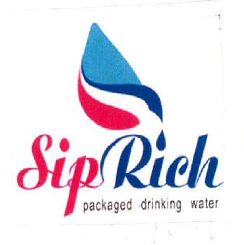 Siprich Packaged Drinking Water Device mark 3429380 Trademark