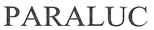 Paraluc Device mark 3332852 Trademark