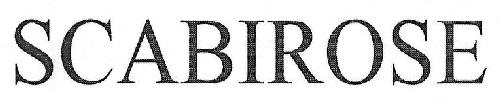 Scabirose Device mark 3332861 Trademark