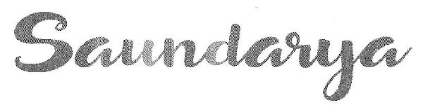 Saundarya Device mark 3436916 Trademark
