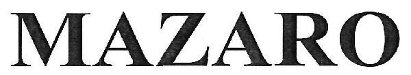 Mazaro Device mark 3340522 Trademark