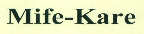 Mife- Kare Device mark 3471322 Trademark