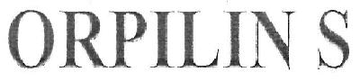 Orpilins Device mark 3471364 Trademark