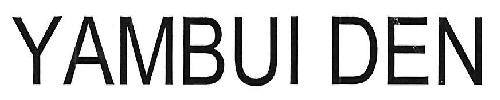 Yambui Den Device mark 3452615 Trademark