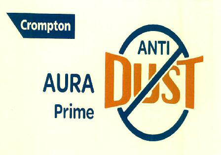 Crompton Aura Prime Anti Dust Device mark 3454945 Trademark