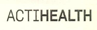 Actihealth Device mark 3445175 Trademark