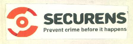 Securens Prevent Crime Before It Happens Device mark 3445179 Trademark