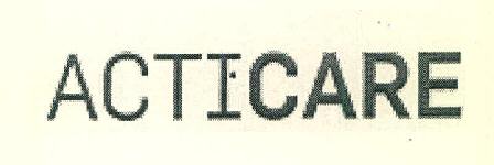 Acticare Device mark 3445186 Trademark