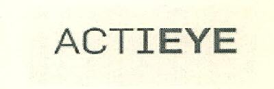 Actieye Device mark 3445191 Trademark