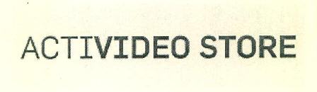 Activideo Store Device mark 3445192 Trademark
