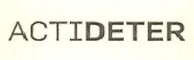 Actideter Device mark 3445195 Trademark