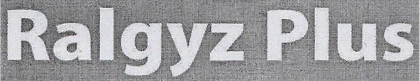 Ralgyz Plus Device mark 3372173 Trademark