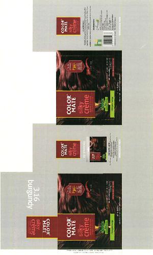 Color Mate (label) Device mark 3452856 Trademark