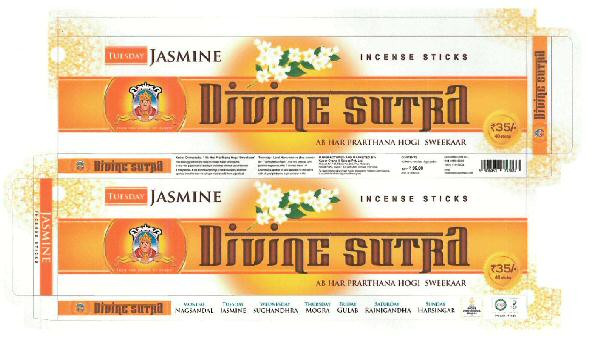 Tuesday Jasmine Divine Sutra Device mark 3371731 Trademark