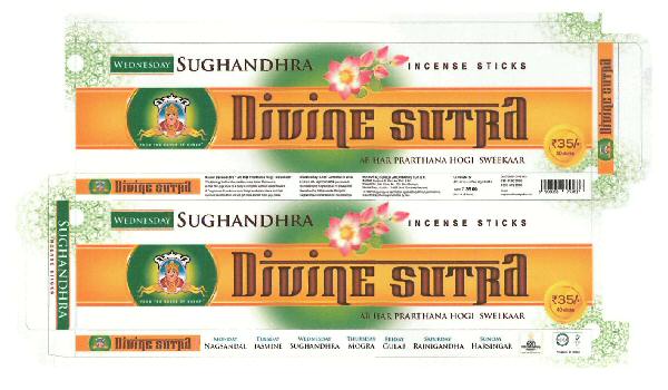 Wednesday Sughandhra Divine Sutra Device mark 3371732 Trademark