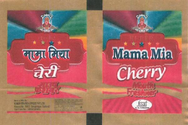 Mama Mia Cherry Device mark 3371741 Trademark