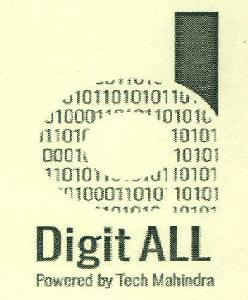 D Digit All Powered By Tech Mahindra Device mark 3462771 Trademark