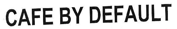 Cafe By Default Device mark 3479444 Trademark