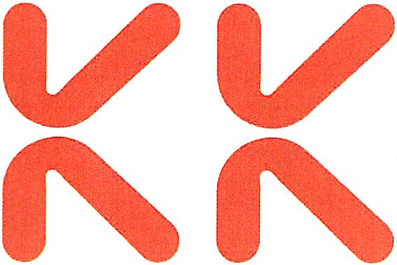 Device Of Letter 'kk' Device mark 3401871 Trademark