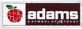 Adams (label) Device mark 3401748 Trademark