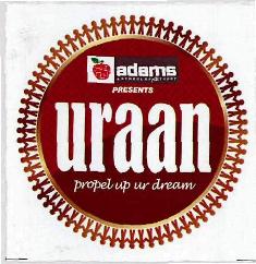 Adams Uraan (label) Device mark 3401749 Trademark