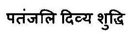 Patanjali Divya Shudhi Device mark 3469097 Trademark