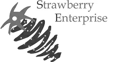 Strawberry Enterprise (with Device) Device mark 3476889 Trademark