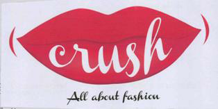 Crush All About Fashion (label) Device mark 3476769 Trademark