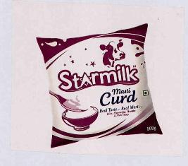 Starmilk Masti Curd (label) Device mark 3403124 Trademark