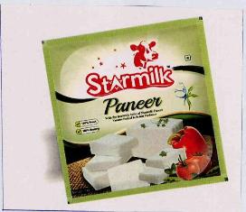Starmilk Paneer (label) Device mark 3403125 Trademark