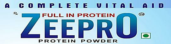 Zeepro Protin Powder Device mark 3410885 Trademark