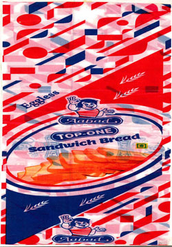 Aabad Top-one Sandwich Bread With Device Of Bread And Picture Of Boy Device mark 3418712 Trademark