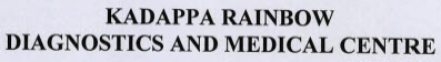 Kadappa Rainbow Dianostics And Medical Centre Device mark 3473160 Trademark