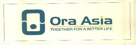 Ora Asia Together For A Better Life Device mark 3481051 Trademark