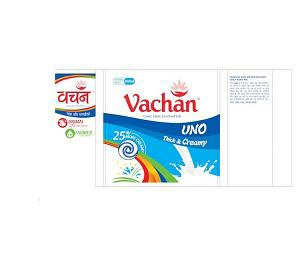 Vachan Uno Toned Milk Device mark 3489152 Trademark