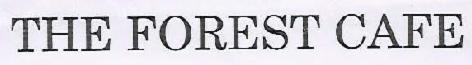 The Forest Cafe (label) Device mark 3489057 Trademark