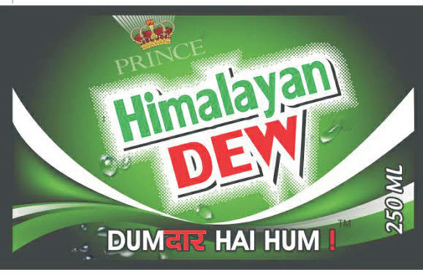 Prince Himalayan Dew Device mark 3488891 Trademark