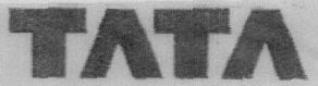 Tata (heavy Letters) Device mark 1511160 Trademark