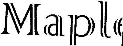 Maple Label) Device mark 1522857 Trademark