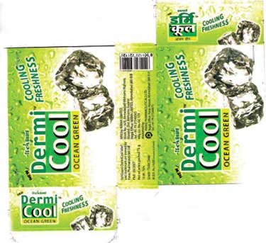 Dermi Cool (device With Label) Device mark 1541288 Trademark