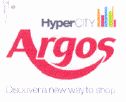 Hypercity Argos (lable) Device mark 1543357 Trademark