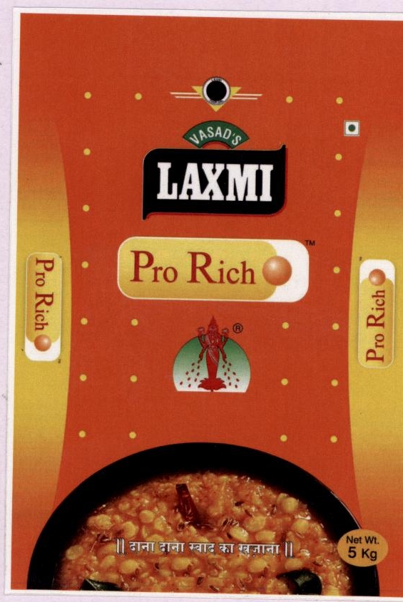 Laxmi (label) Device mark 1539259 Trademark
